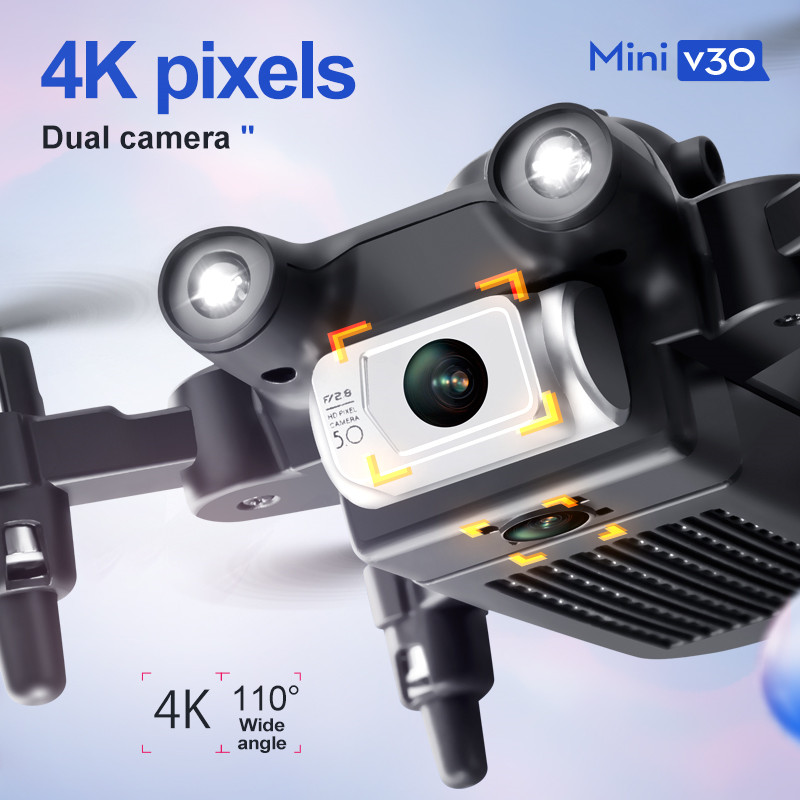 Mini V30 WiFi FPV Drone With 4 - огляд і ціна Drone Kit Tricopter