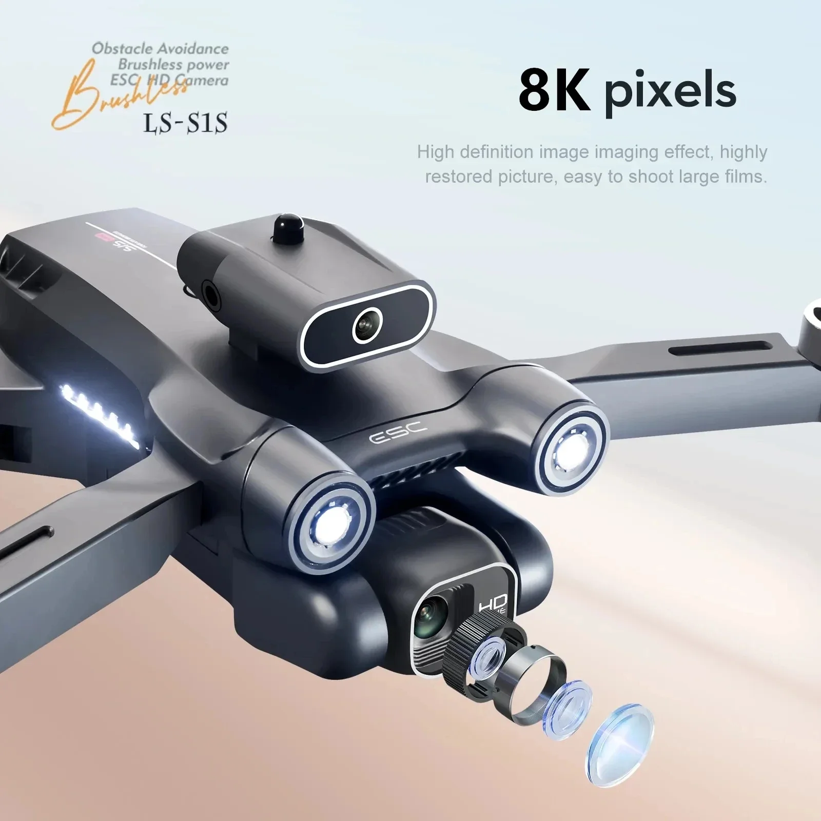 New S1S 5G GPS Drone Camera 8K - огляд і ціна Drone Kit Professional