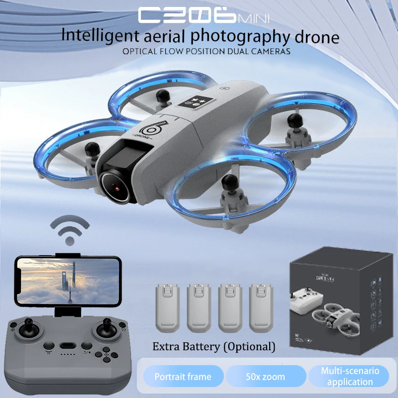 CZ06 Mini RC Quadcopter Drone  - огляд і ціна Drone Kit Tricopter