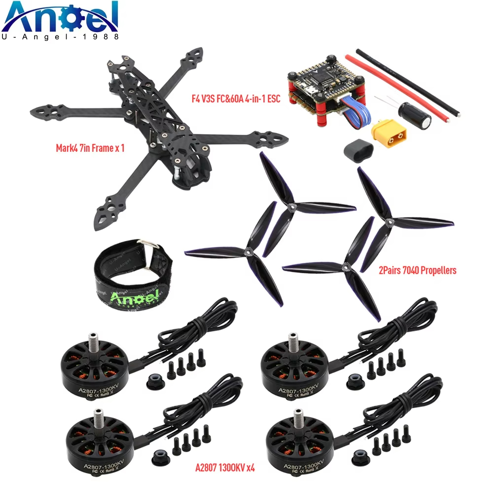Mark4 Mark 4 7inch 295mm FPV F - огляд і ціна Drone Kit Build Yourself