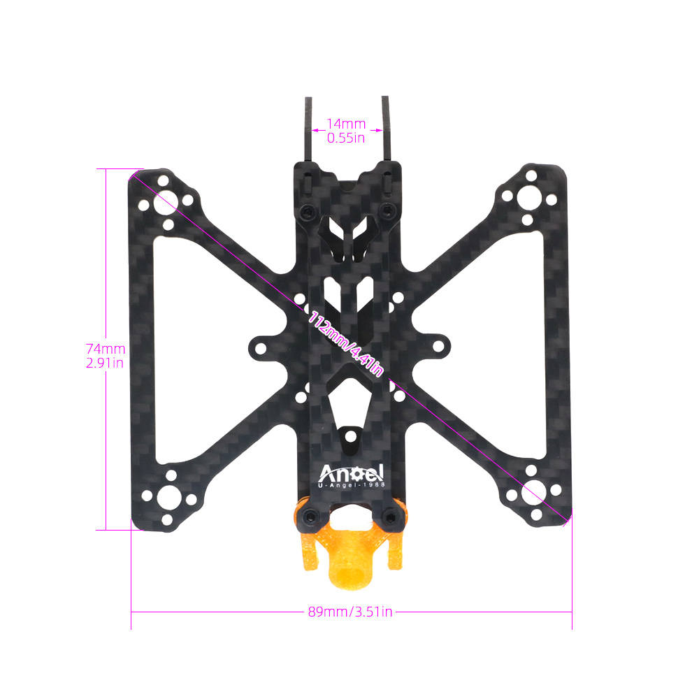 Angel20 Frame Kit 2 inch RC Dr - огляд і ціна Drone Kit Build Yourself