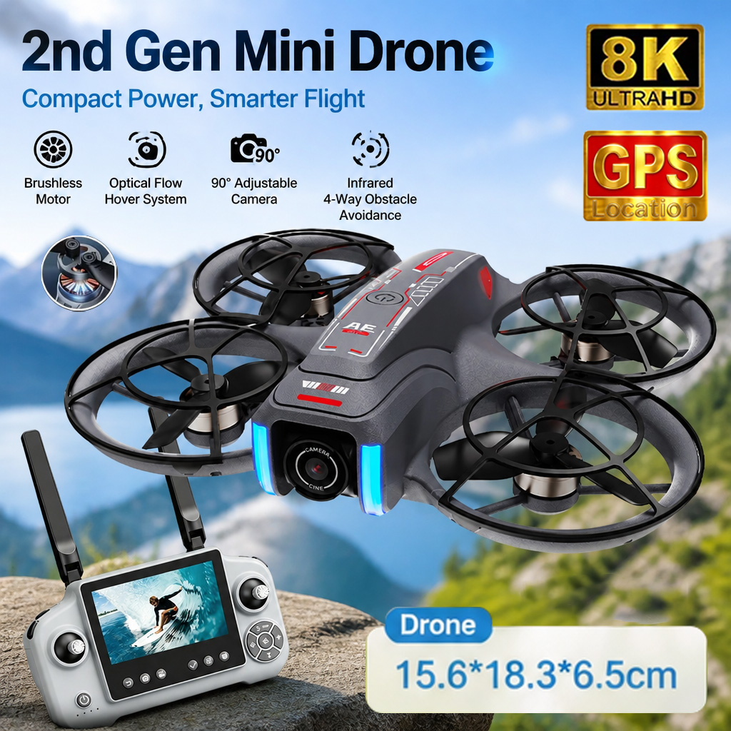 AE21 Mini Drone Toy 8K HD Dual - огляд і ціна Drone Kit Professional