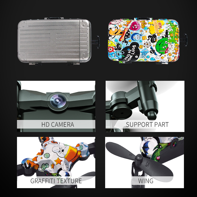 DH120 Mini Drone 720P 480P HD  - огляд і ціна Drone Kit Tricopter