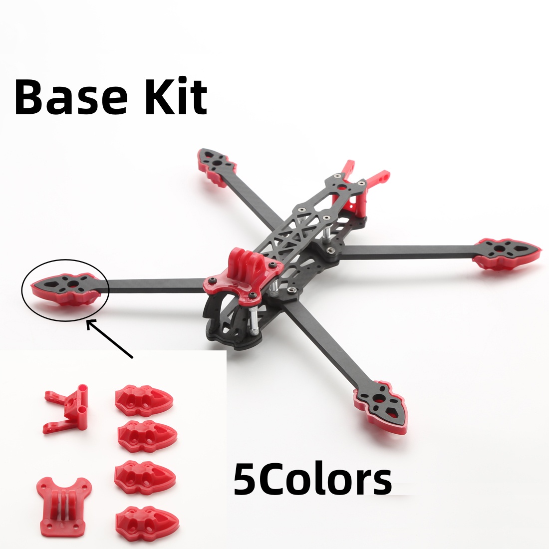 Mark4 5inch / 7inch FPV Frame  - огляд і ціна Drone Kit Build Yourself