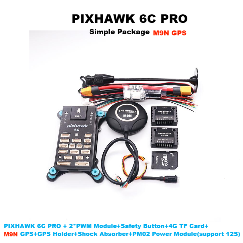 PIXHAWK 6C PRO FMUV6C Ardupilo - огляд і ціна Drone Kit Hexacopter
